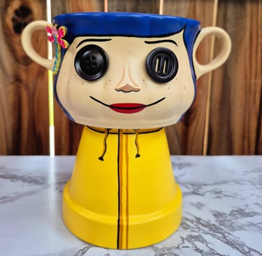 Coraline Upcycled Ceramic Planter