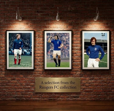 3 Rangers FC gallery wall images