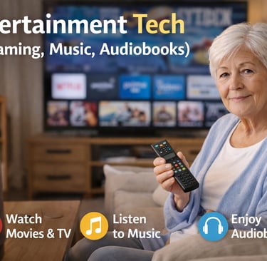 Entertainment Tech Streaming Music