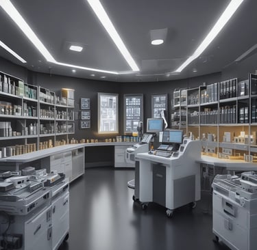 photo of white staircase