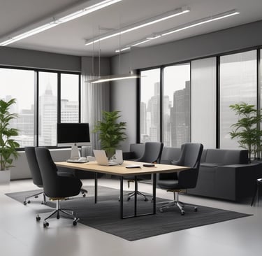 Bright living room with modern inventory