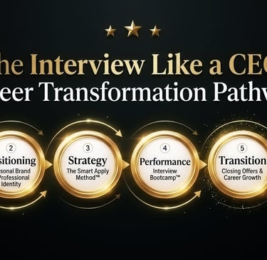 Professional confidently preparing for a career opportunity using the ILACEO™ system.