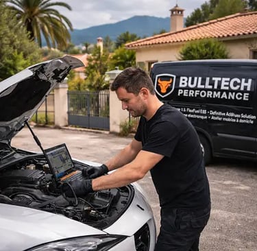 Intervention atelier mobile bulltech performance Nice Adblue