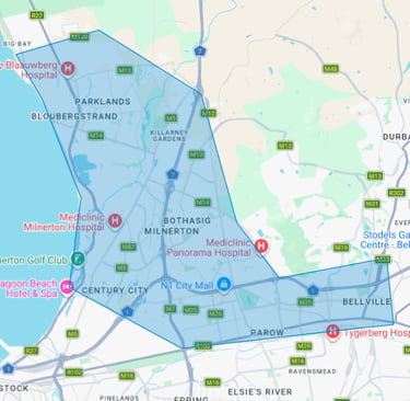 pool cleaning and maintenance service area in northern suburbs of cape town
