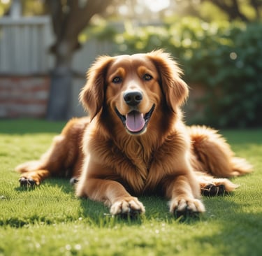Friendly Dung Gone team member in uniform holding a scoop and smiling.