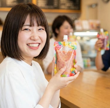 スパウトパウチが好評のイメージ