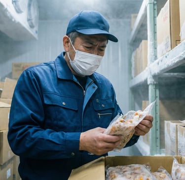 冷凍パウチのトラブルイメージ