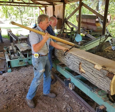 sawmill workers