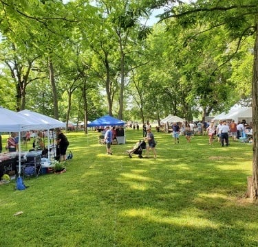 vendor row