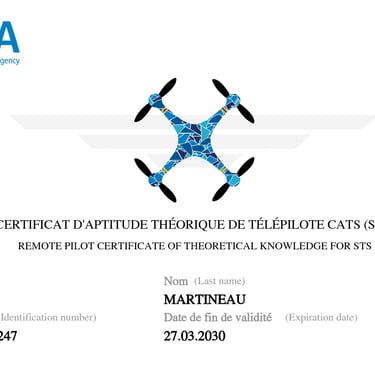 Cartification drone CATS STS01