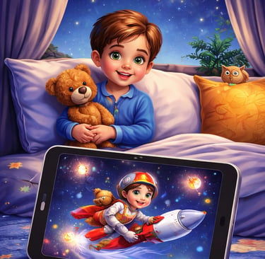 Colorful ebook for children