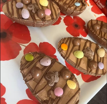 filled easter eggs keighley for goodness cake