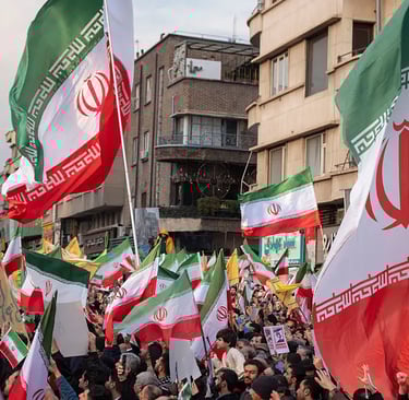 a large group of people standing in front of a building