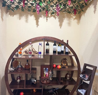 Different wines at Rincon Armenio