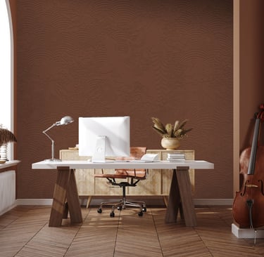 DP-0032 textured wall print created using Dimense Plus media, two-part design