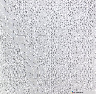 Close-up of Azur Pinky design texture on Dimense Media Matt