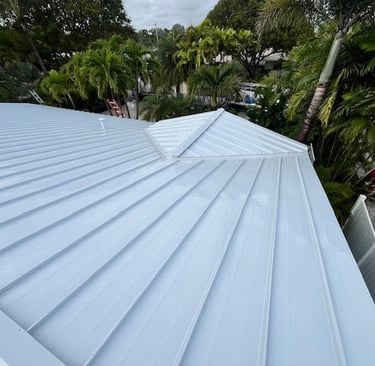 METAL ROOF CLEANING BROWARD COUNTY AND SURROUNDING CITIES 