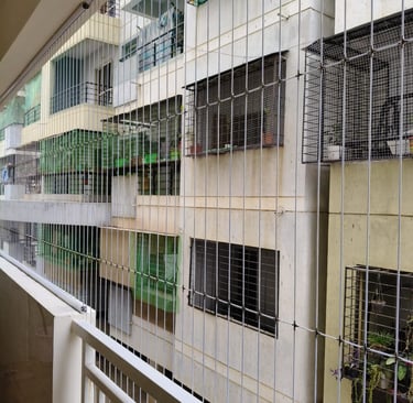 best invisible grills installation for balcony in chennai