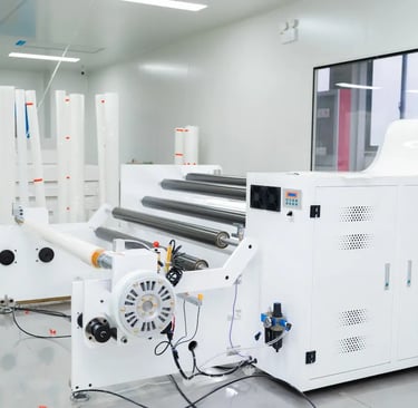 ماكينة تقطيع عالية الدقة لضمان عرض دقيق للفات PPF