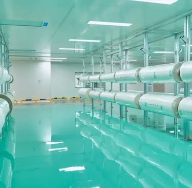 مستودع متطور لتخزين لفة ورق الإصدار وأفلام الحماية الصناعية بالجملة