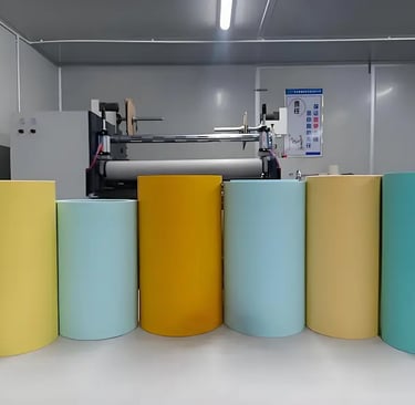 ورق إصدار مثالي لصناعة الشريط اللاصق والملصقات والقطع القالبي