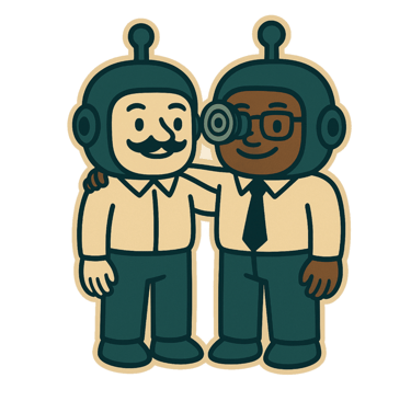 Illustration des agents IA BradBot Classificator et BradBot Ralph, spécialisés données produits et r