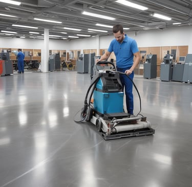 Close-up of pristine carpets being cleaned with specialized equipment.