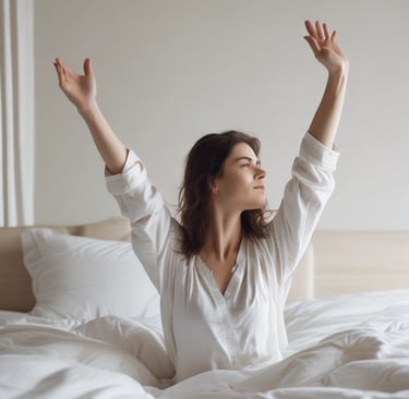 A sleek water bottle sitting on a windowsill with morning sunlight streaming in.