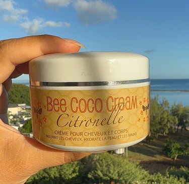 Bee Coco citronella cream made in Rodrigues