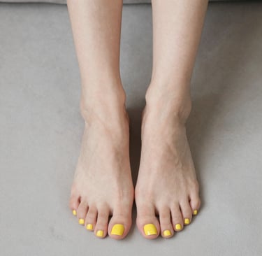 A peaceful home setting with a Simtar orthopedic pillow resting on a cozy armchair.