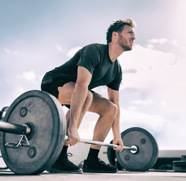 Strength training supported by testosterone assessment and metabolic health care