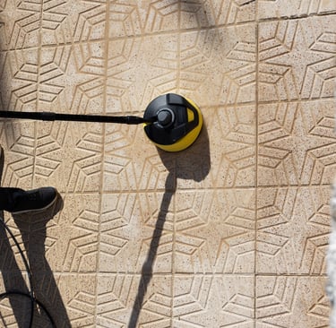 Patio cleaning
