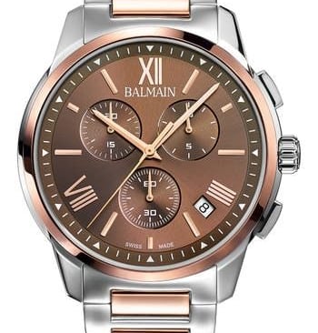 BALMAIN WATCH Madrigal Chronograph Bracelet Watch, 42mm