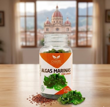 Algas Marinas con Linaza de Chikimi Cuenca