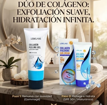 Gel Exfoliante + Protector Solar 50 SPF 