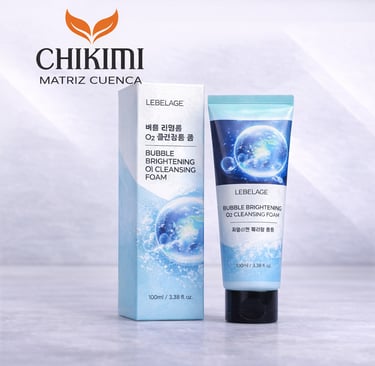 Lebelage Espuma Regeneradora Bubble Brightening o Cleansing Foam Chikimi Cuenca