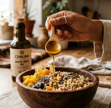 Aceite de Sacha Inchi de Chikimi-Cuenca