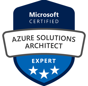 Microsoft Certified Azure Solutions Architect Expert AZ-305 certyficate