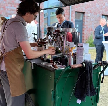 Coffee Bike auf einem Event