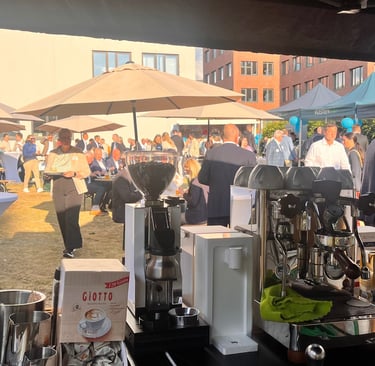 Coffee Bike beim Kieler Unternehmerverband
