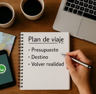 Plan de viaje Aseosrias
