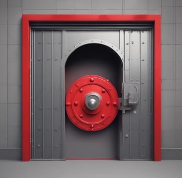 photo of white staircase