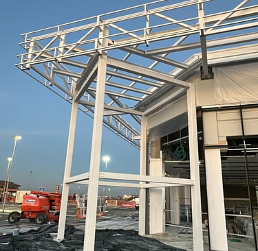 Entrata nel supermercato