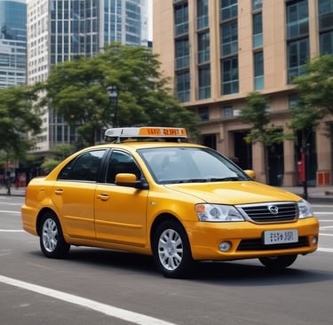A happy family stepping into a comfortable car from Ankit Tour and Travel.