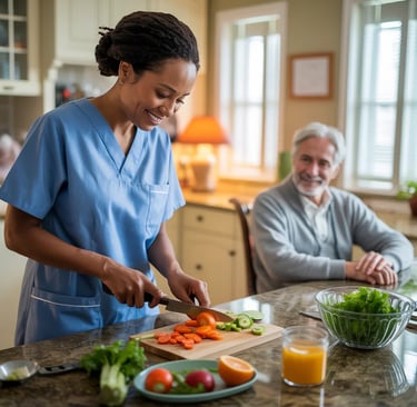 The House Of David Initiative Meal Preparation