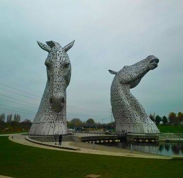 The Kelpies at Helix park