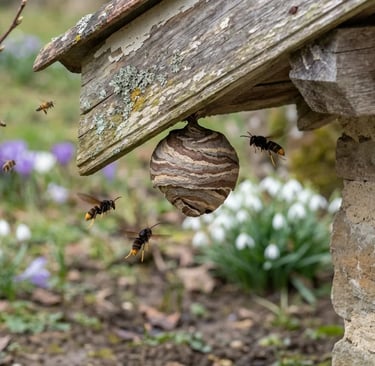 destruction nids frelon asiatique Le Havre 76