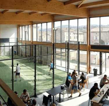 Terrain de padel collectivtés 