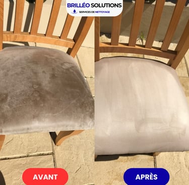 Nettoyage chaises Béziers