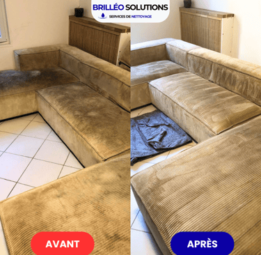 Nettoyage de canapé Béziers